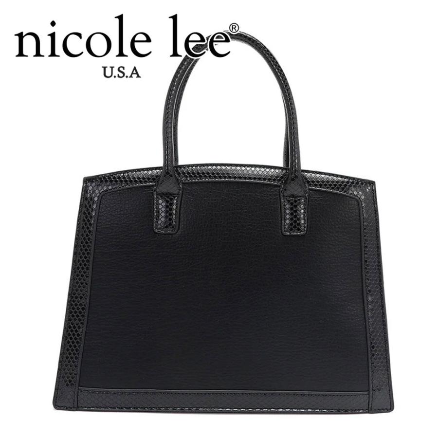 Nicole Lee（ニコールリー） 数量限定 P17098 BLACK LACE HANDBAG