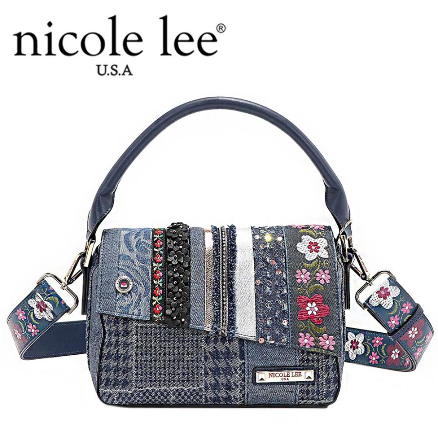 Nicole Lee（ニコールリー） 数量限定 JS17044 パッチフラワーフラップ