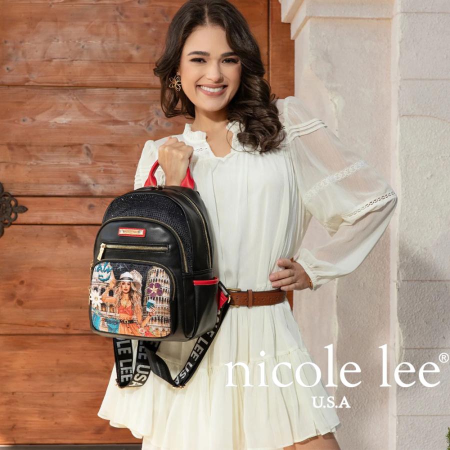 Nicole Lee 新品未使用 リュック Nicole Lee（ニコールリー） 数量限定！NICOLE LEE MTI17222 MARTHA