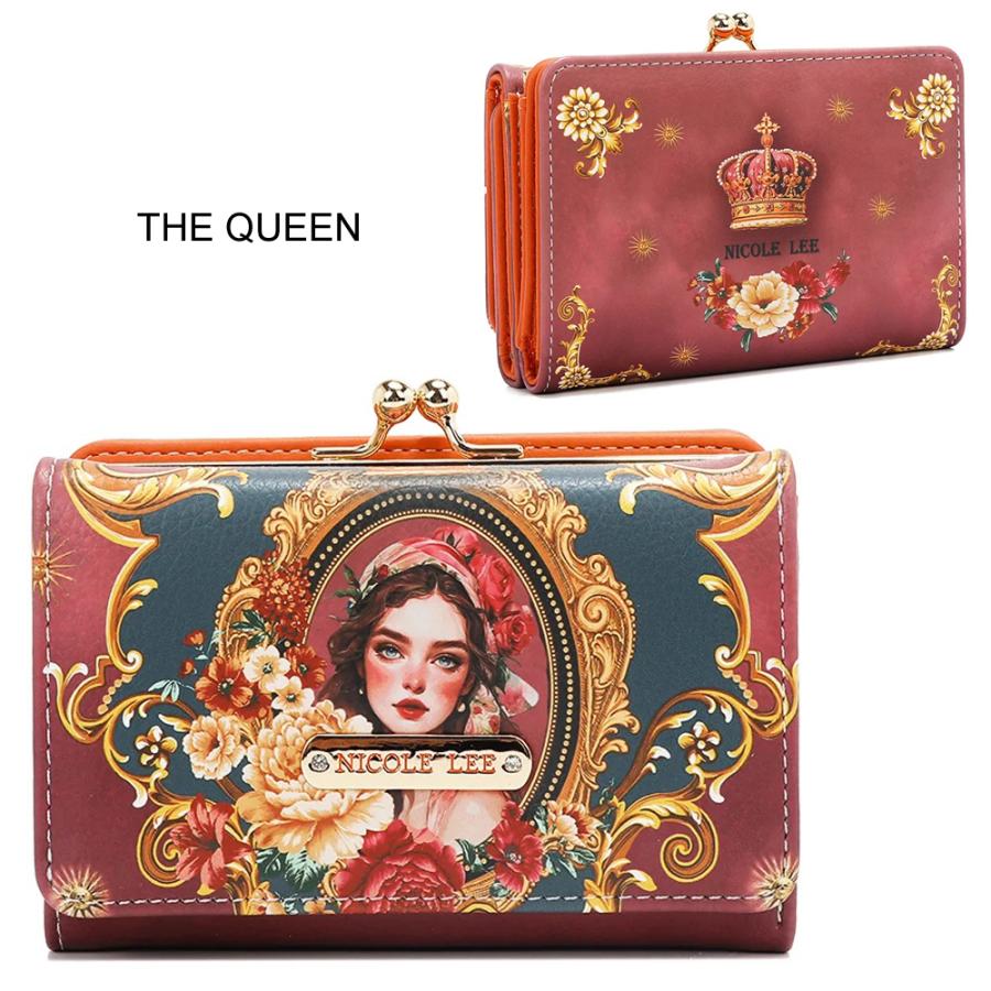 Nicole Lee（ニコールリー） 数量限定 PRT7452 AGUSTINA 三つ折り財布