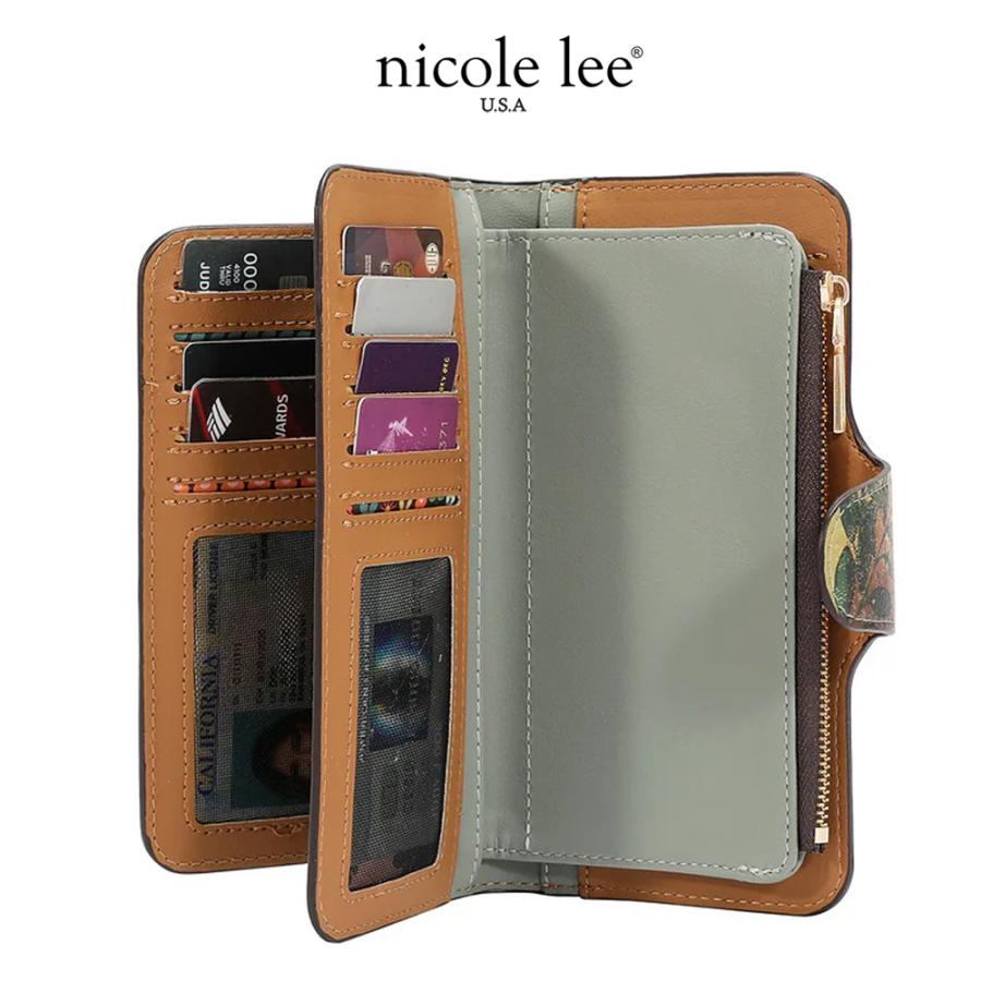 Nicole Lee（ニコールリー） 数量限定 PRT7703 二つ折りレイヤード 