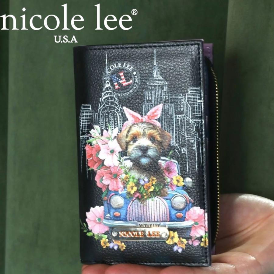 Nicole Lee（ニコールリー） 数量限定 PRT7702 二つ折りセンタージップ