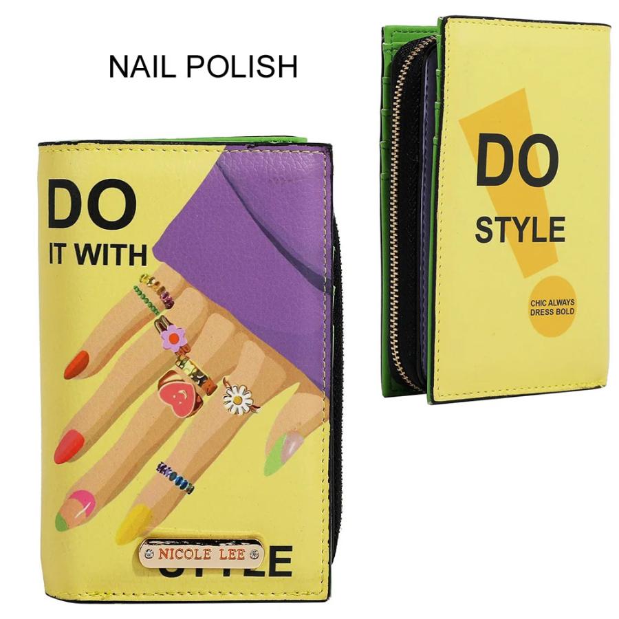 Nicole Lee（ニコールリー） 数量限定 PRT7702 二つ折りセンタージップ