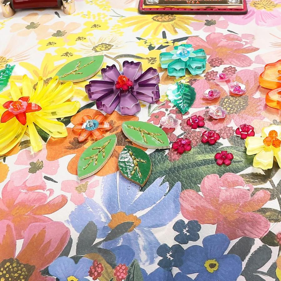 数量限定 NICOLE LEE ニコールリー DB17252 DREAMS BLOSSOM ショルダーバッグ ドーム 横長 ハンドバッグ ハレノヒ 桜ピンクストライプの画像