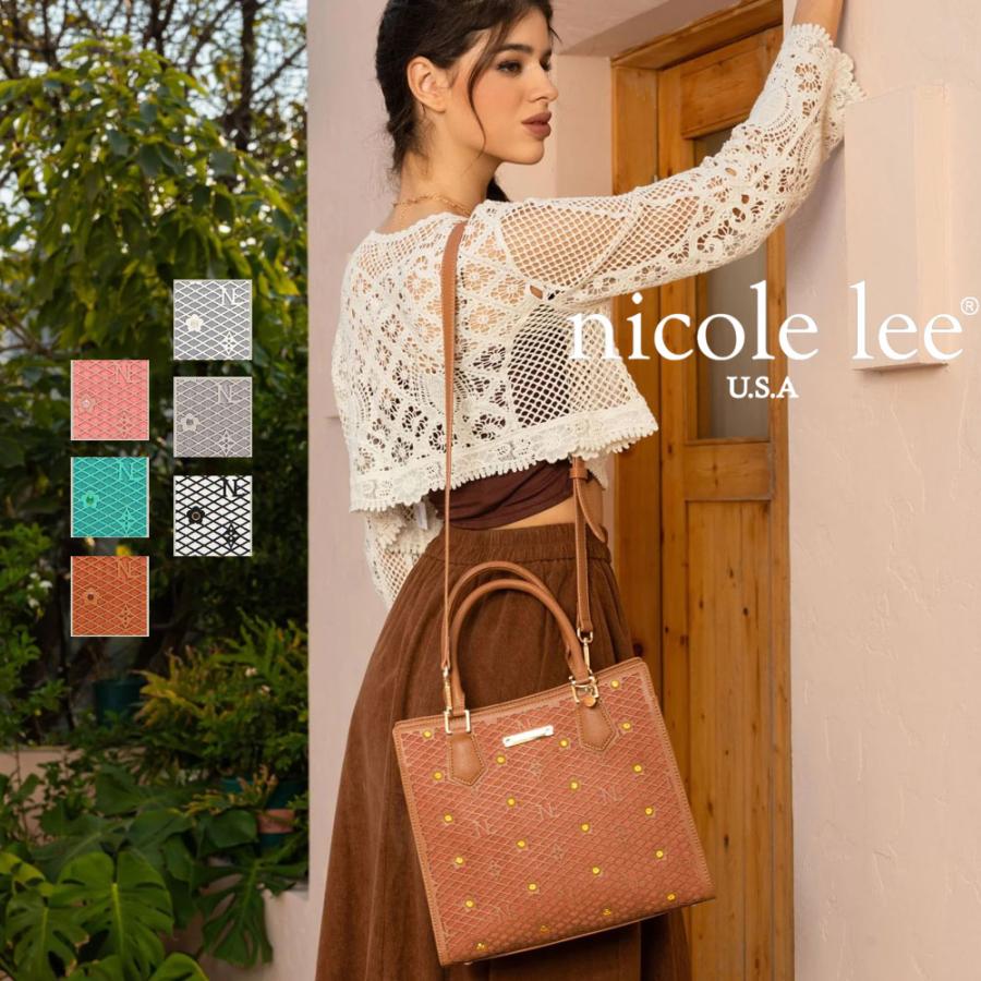 Nicole Lee（ニコールリー） 数量限定 LSR17286 GRACIE DOME SATCHEL 