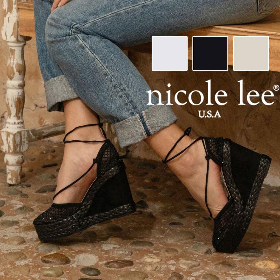 Nicole Lee（ニコールリー） 数量限定 SNDL23104 MAYA WRAP ESPADRILLE