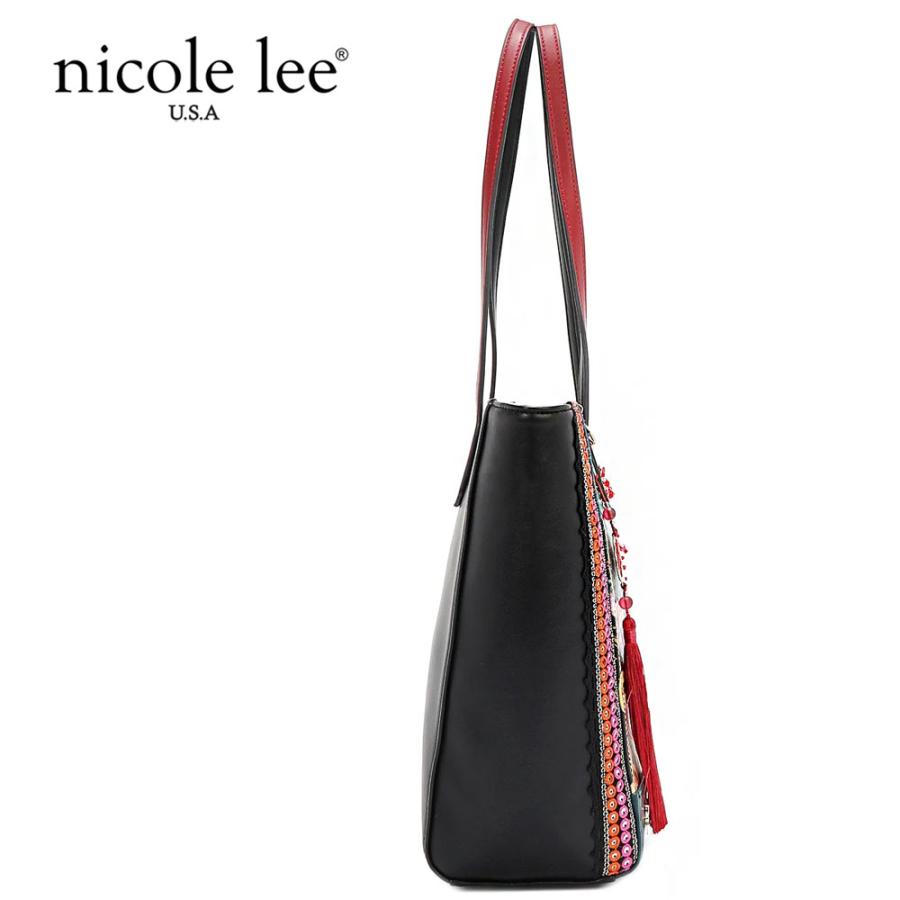 ニコール  リーハンド&ショルダーバッグ 2026新作 数量限定 NICOLE LEE ニコールリー P17491 COLORBLOCK POCKET