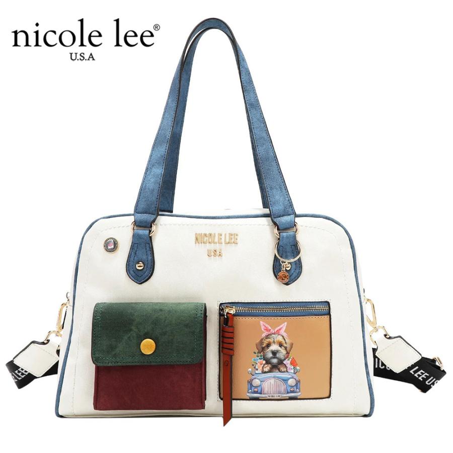 Nicole Lee（ニコールリー） 数量限定 P17105 MULTI ボストンバッグ