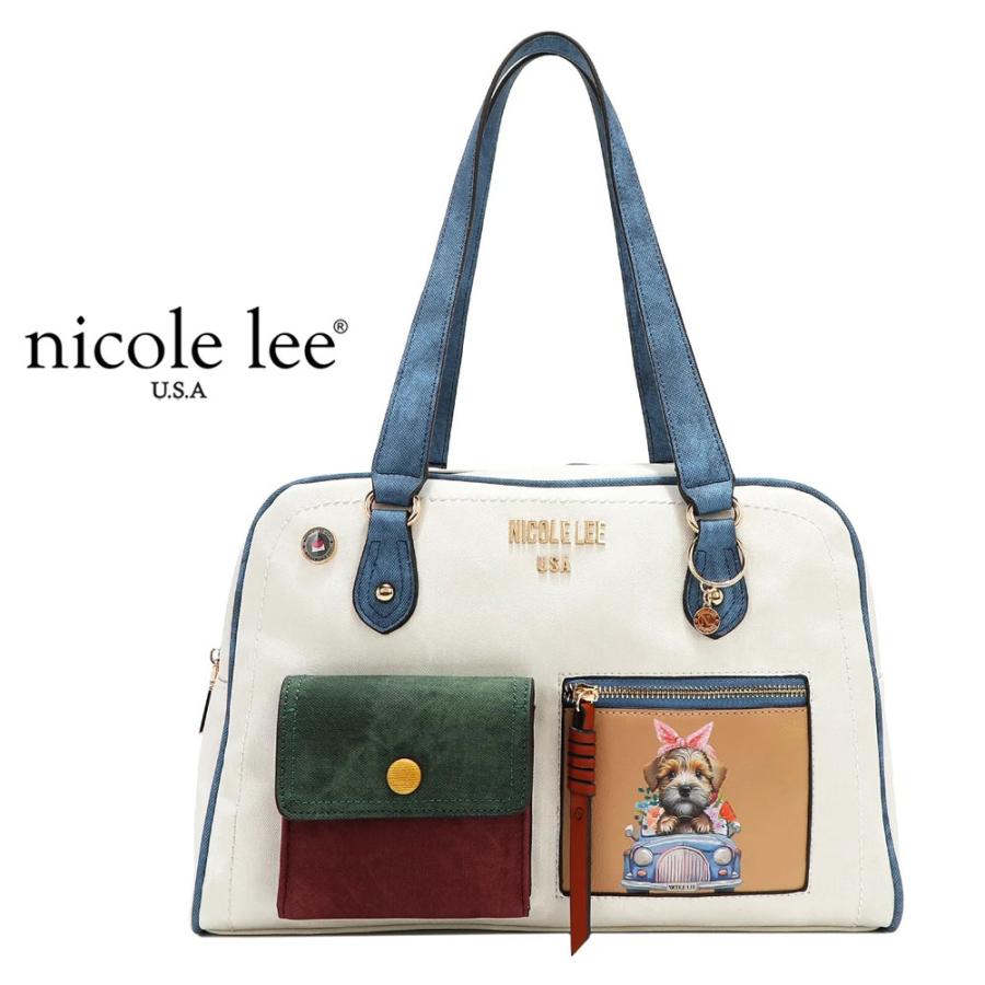 Nicole Lee（ニコールリー） 数量限定 P17105 MULTI ボストンバッグ