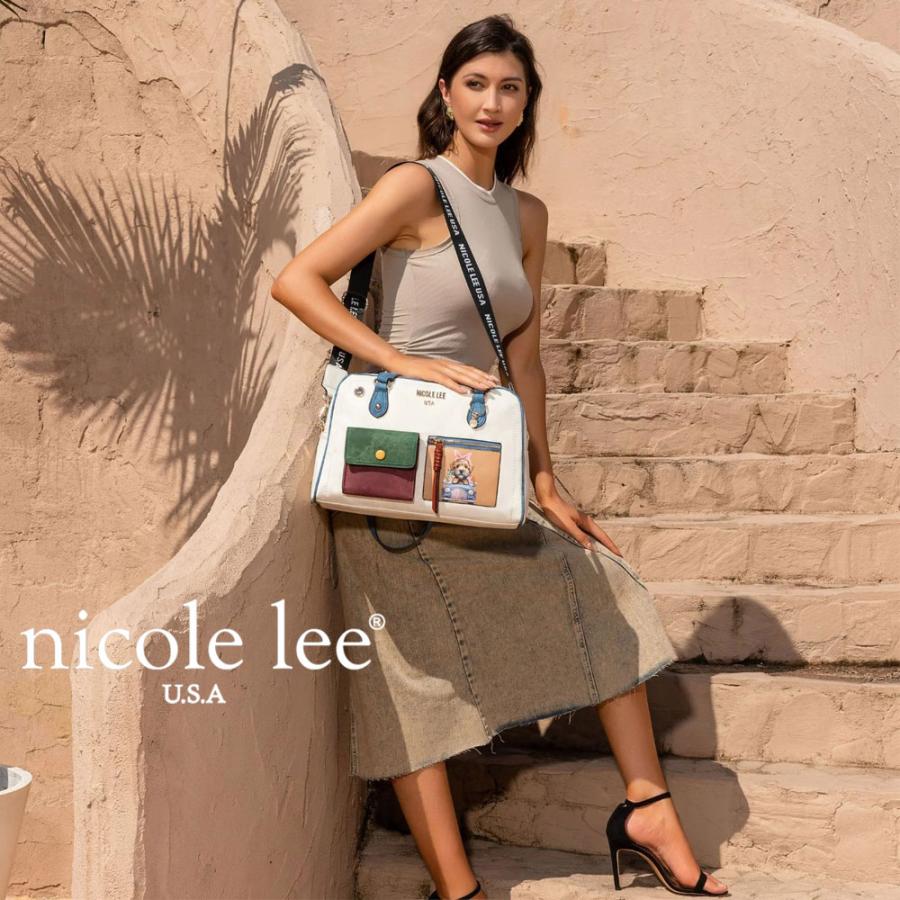 Nicole Lee（ニコールリー） 数量限定 P17105 MULTI ボストンバッグ 