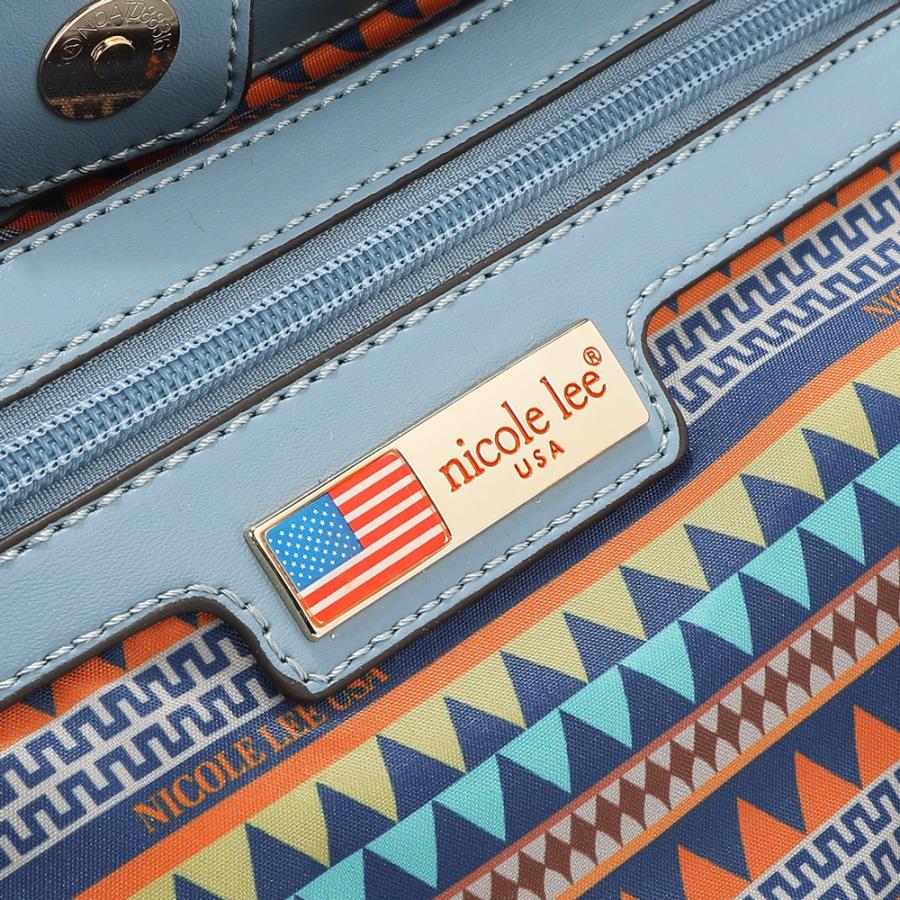 数量限定 NICOLE LEE ニコールリー DCT17258 DREAMCOMESTRUESATCHELBAG トートバッグ ハンドバッグ  2WAY ショルダーバッグ パステルカラーの画像