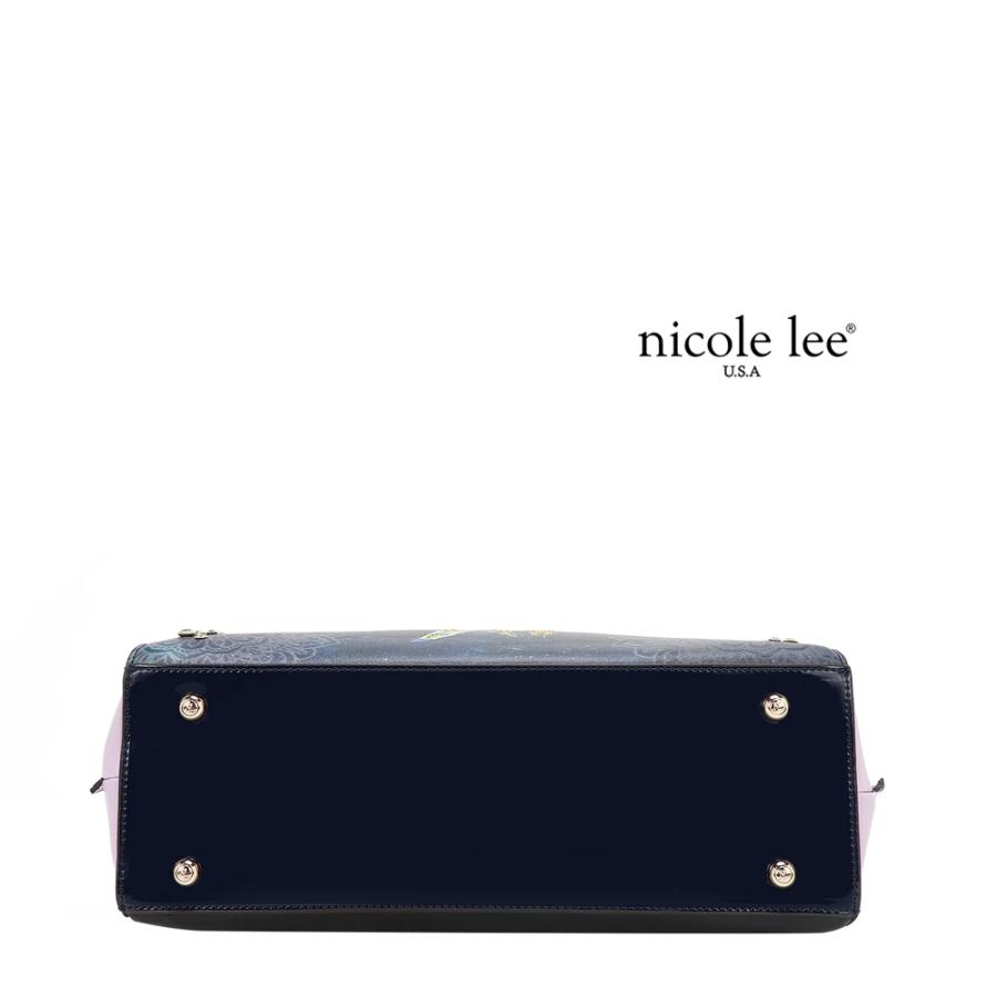 数量限定 NICOLE LEE ニコールリー DCT17258 DREAMCOMESTRUESATCHELBAG トートバッグ ハンドバッグ  2WAY ショルダーバッグ パステルカラーの画像