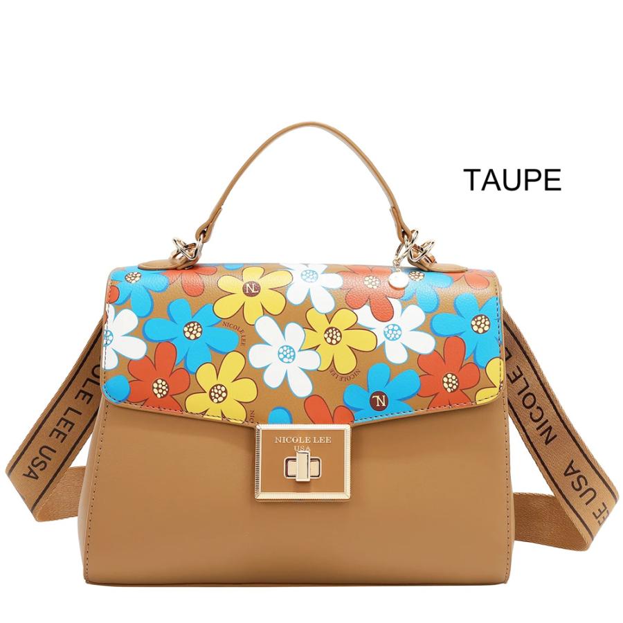 数量限定 NICOLE LEE ニコールリー FLO17472 FLORAL POP HANDBAG 