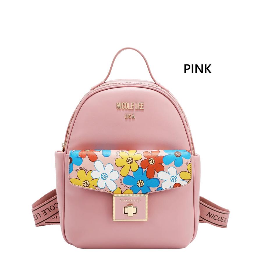 数量限定 NICOLE LEE ニコールリー FLO17475 FLORAL POP FLAP BACKPACK