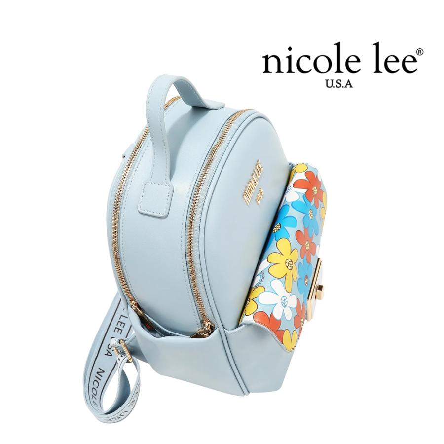 数量限定 NICOLE LEE ニコールリー FLO17475 FLORAL POP FLAP BACKPACK