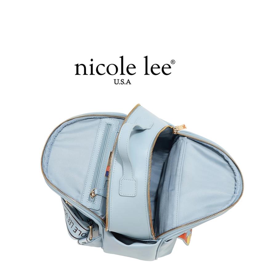 数量限定 NICOLE LEE ニコールリー FLO17475 FLORAL POP FLAP BACKPACK
