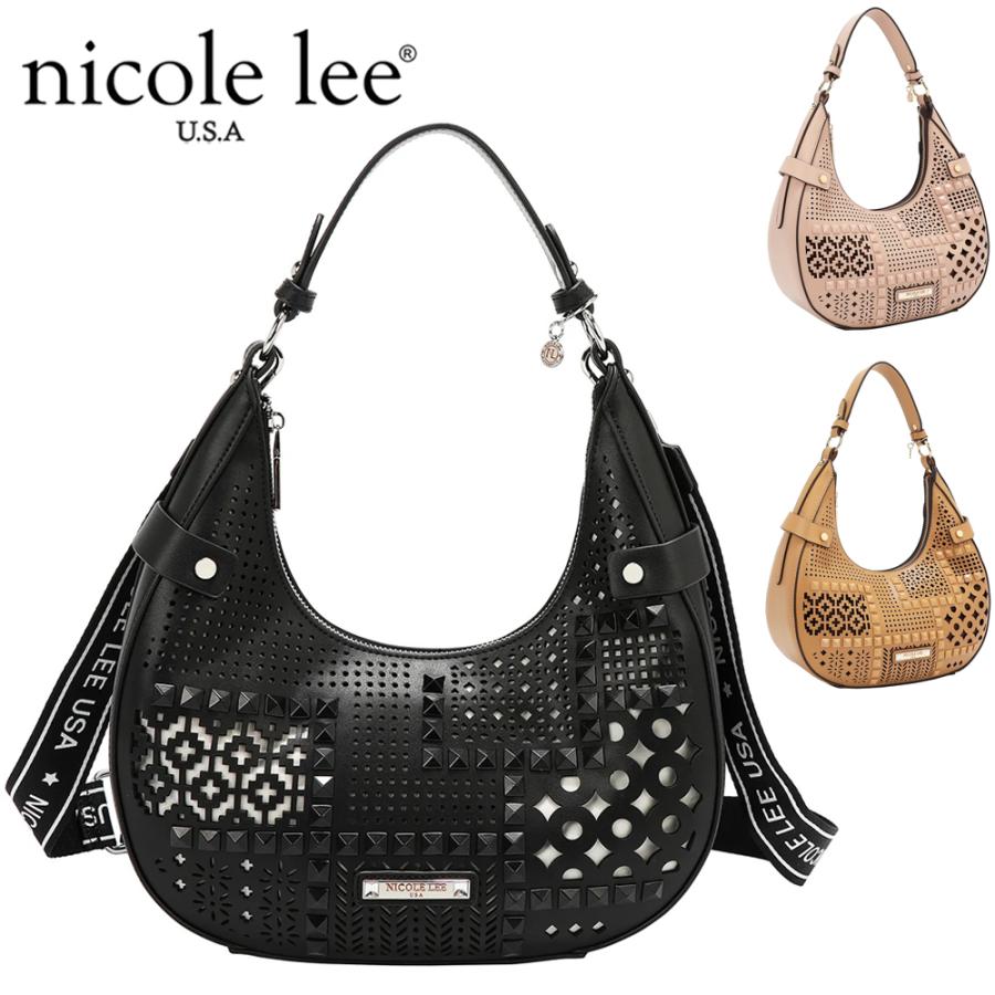 新品✨NICOLE LEE ニコールリー ハンドバッグ 2way 2026新作 数量限定 NICOLE LEE ニコールリー LSR17404 三日月バッグ