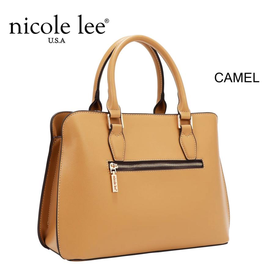 2026新作 数量限定 NICOLE LEE ニコールリー LSR17402 ドームバッグ エッジ クール 2WAY レーザーカット スタッズ ジオメトリック ショルダー トートバッグ_2