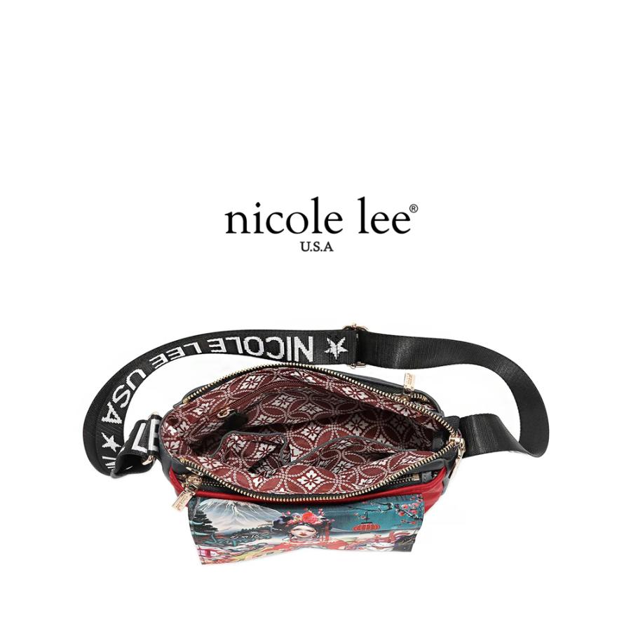 数量限定 NICOLE LEE ニコールリー ALB17011 AKIKO LA BELLEZA ハンドバッグ レディース 日本正規品　2WAY ショルダー バッグ ジャパン 芸者 日本_9