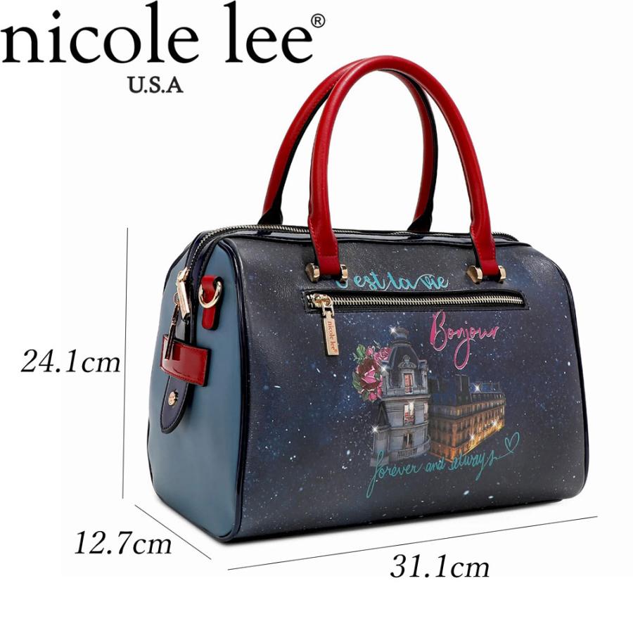 2024 A/W nicole lee ハンドバッグ ✨ニコールリー Nicole Lee 2025 新作 数量限定 NICOLE LEE ニコールリー P17058