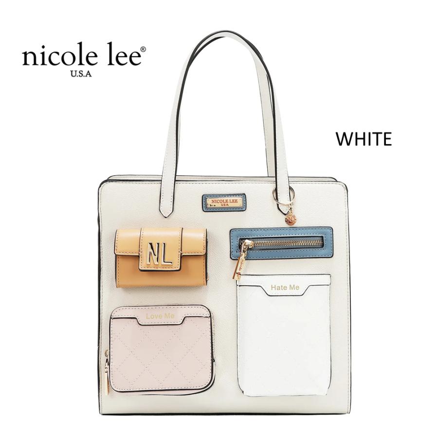2026新作 数量限定 NICOLE LEE ニコールリー P17488 COLORBLOCK POCKET