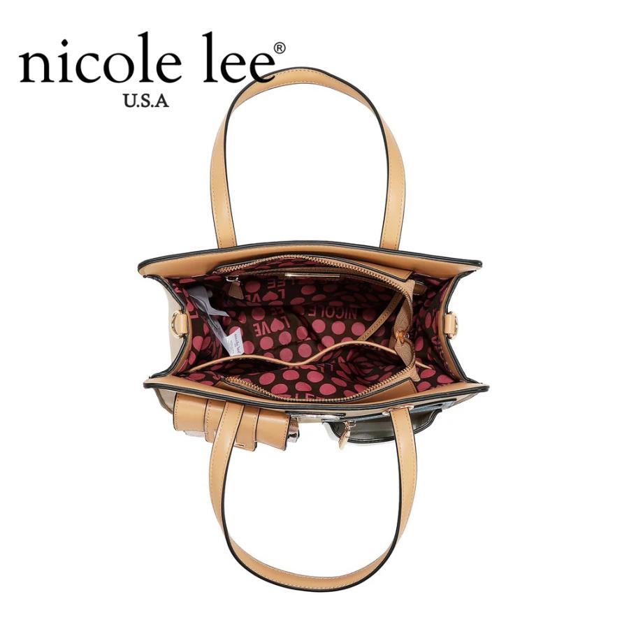 2026新作 数量限定 NICOLE LEE ニコールリー P17488 COLORBLOCK POCKET 