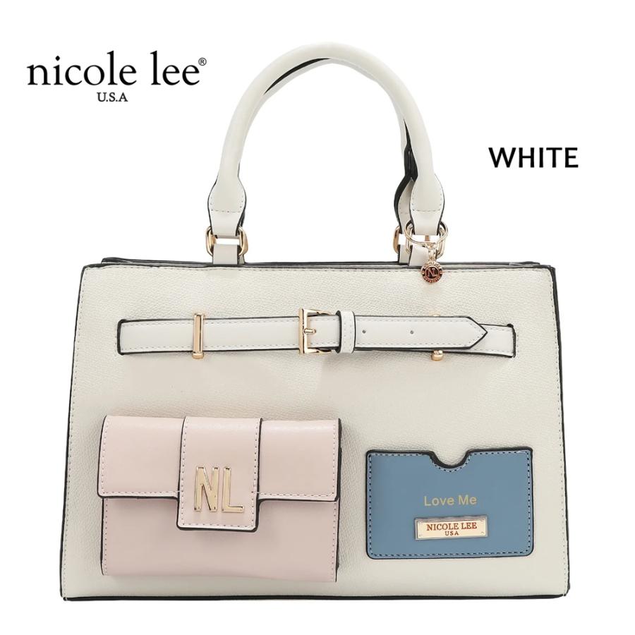 2026新作 数量限定 NICOLE LEE ニコールリー P17490 COLORBLOCK POCKET