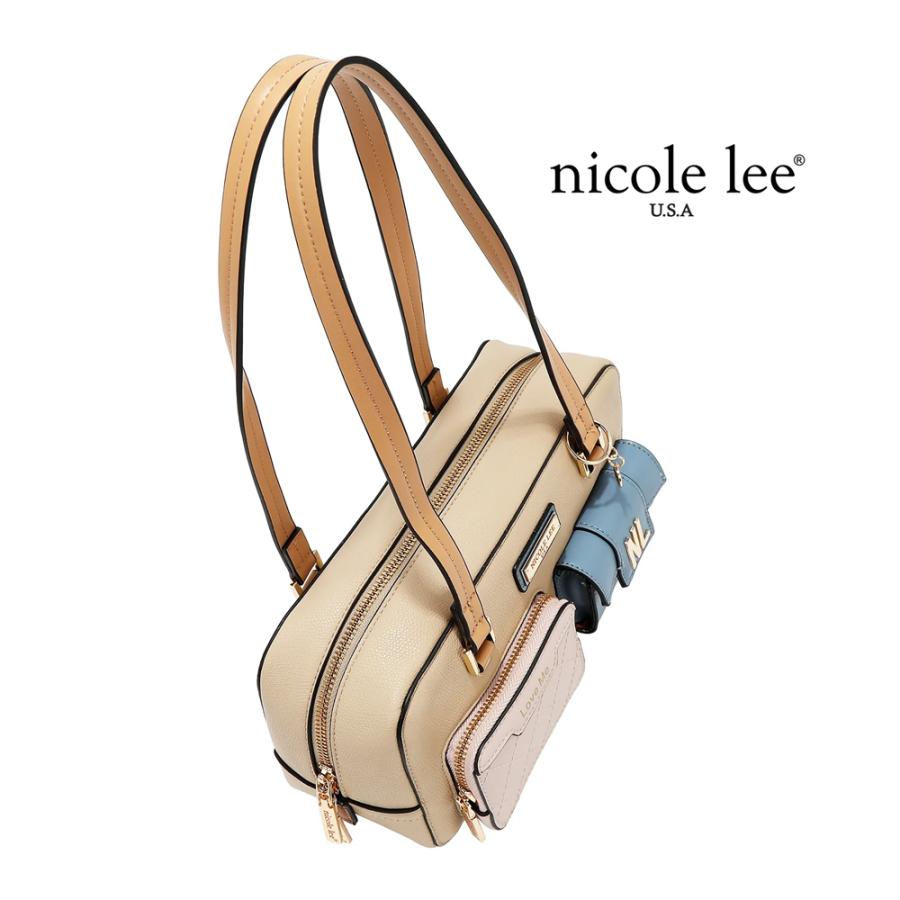 2026新作 数量限定 NICOLE LEE ニコールリー P17491 COLORBLOCK POCKET