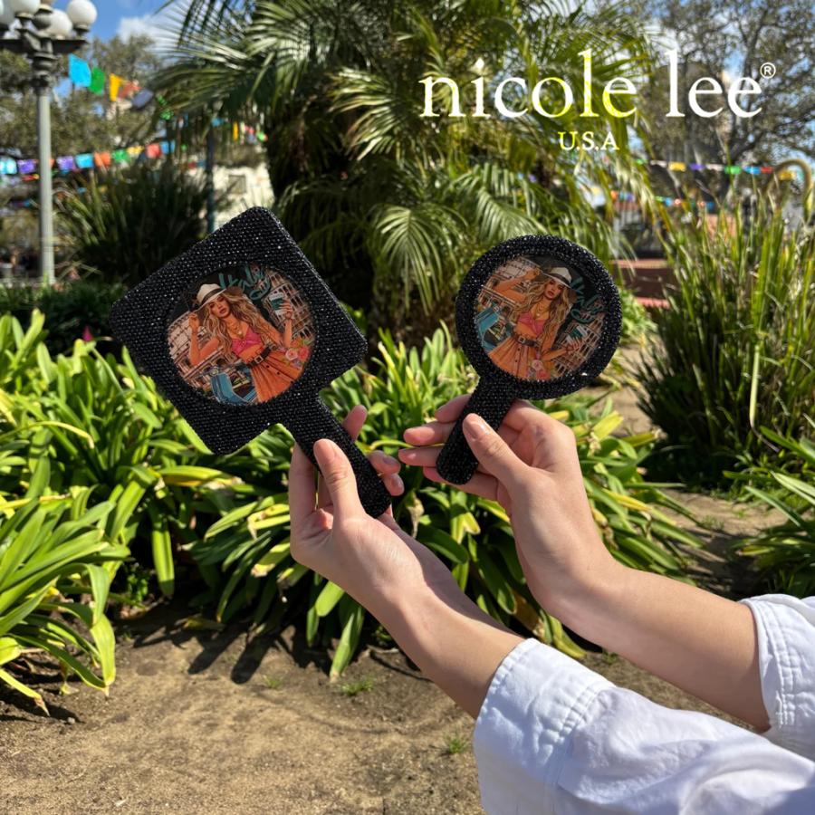 数量限定 NICOLE LEE ニコールリー M7804 レディース 手鏡 るライン