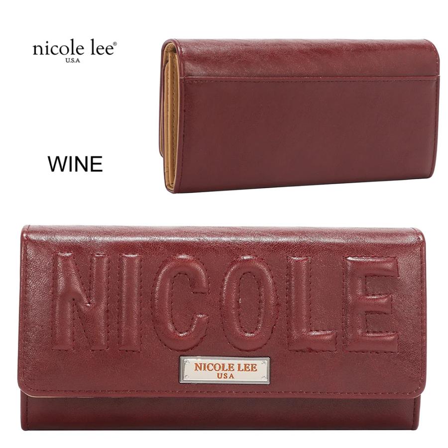 Nicole Lee（ニコールリー） 2026新作 数量限定 EMB7973 EMBOSSED LOGO 
