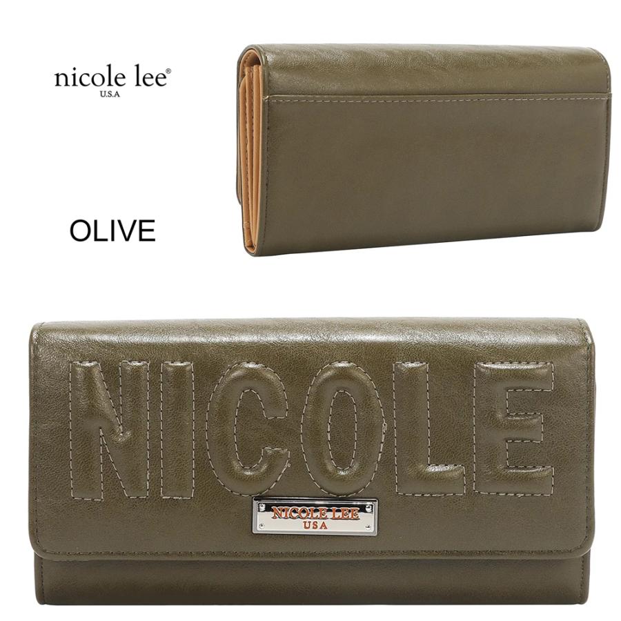 Nicole Lee（ニコールリー） 2026新作 数量限定 EMB7973 EMBOSSED LOGO 