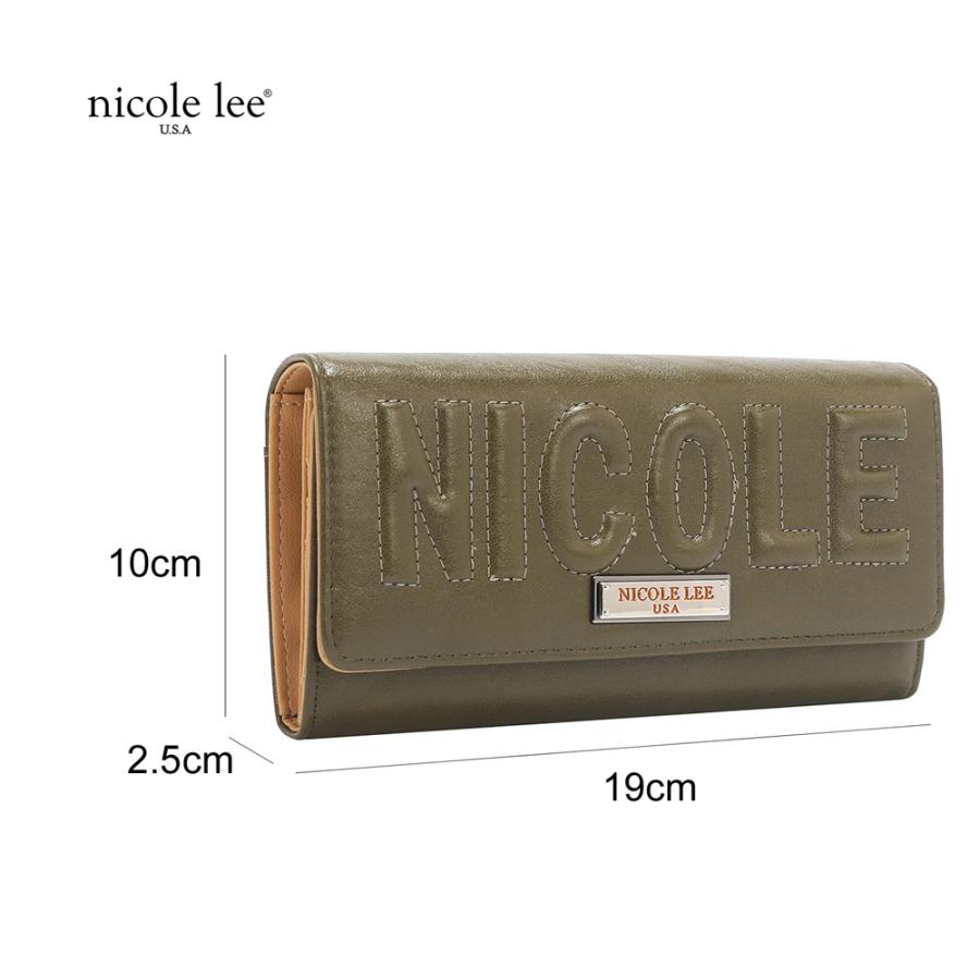 Nicole Lee（ニコールリー） 2026新作 数量限定 EMB7973 EMBOSSED LOGO 