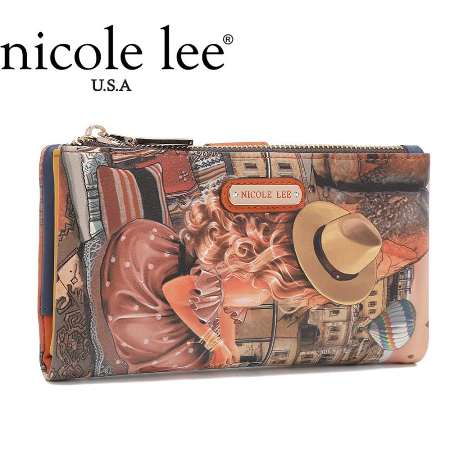 Nicole lee長財布 Nicole Lee（ニコールリー） PRT7455 レディース 長財布 アマンダ二