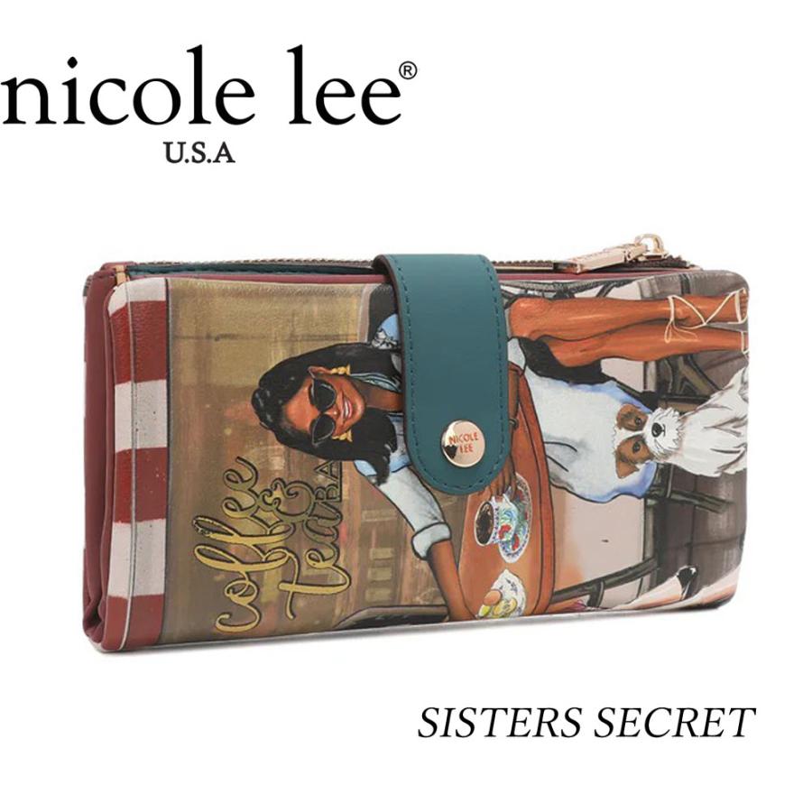 Nicole lee長財布 Nicole Lee（ニコールリー） PRT7455 レディース 長財布 アマンダ二