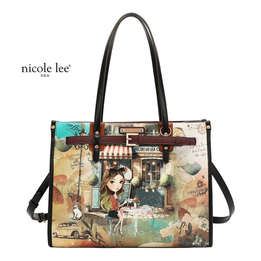 【専用】ジョリーフルール エピファニー トートバッグ&バッグインバッグ Nicole Lee（ニコールリー） 2026新作 数量限定 PRT17613 FASHION