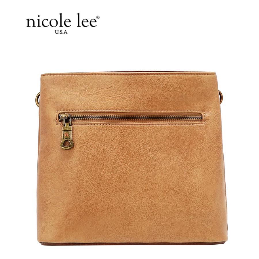 2026新作 数量限定 NICOLE LEE ニコールリー P17471 VINTAGE PATCH CROSSBODY BAG ショルダーバッグ パッチデザイン ビンテージ ワッペン ナナメ掛け_9