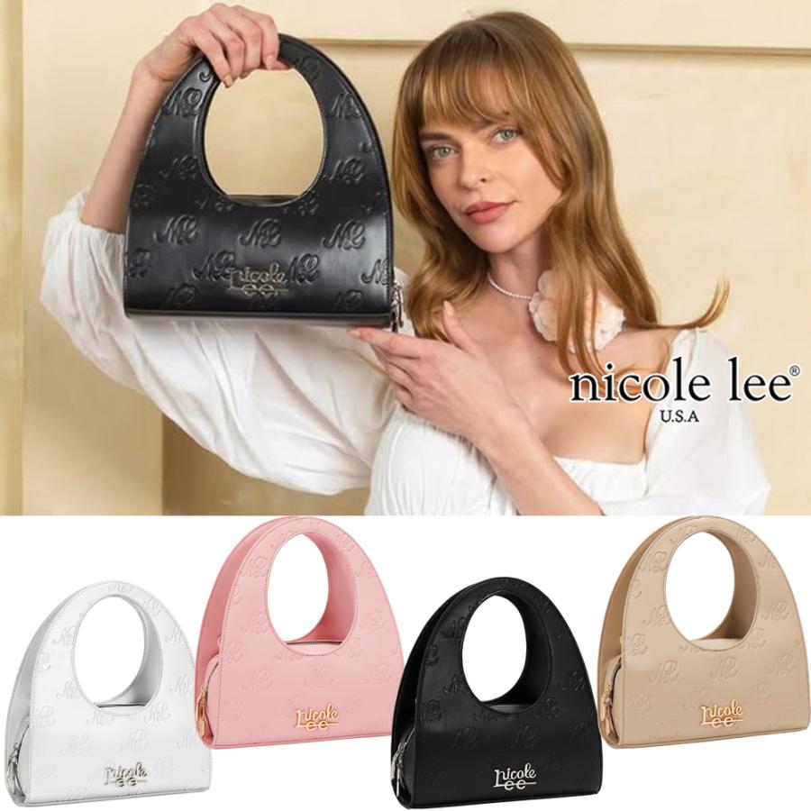 Nicole Lee ハンドバッグ　ショルダーバッグ　2way Nicole Lee（ニコールリー） 2026新作 数量限定 EMB17673 EMBOSSED NL