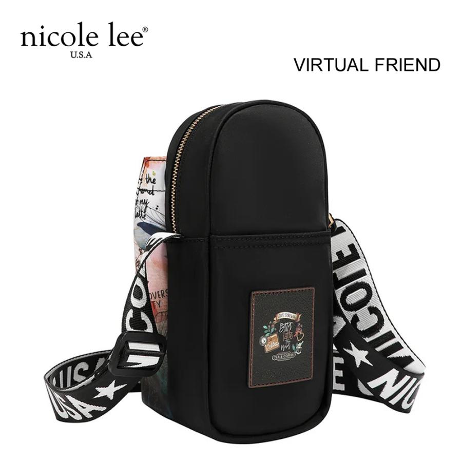 2026新作 数量限定 NICOLE LEE ニコールリー PRT17503 VIRTUAL FRIEND SIGNATURE BOTTLE HOLDER CROSSBODY ボトル ドリンク ショルダーバッグ_3