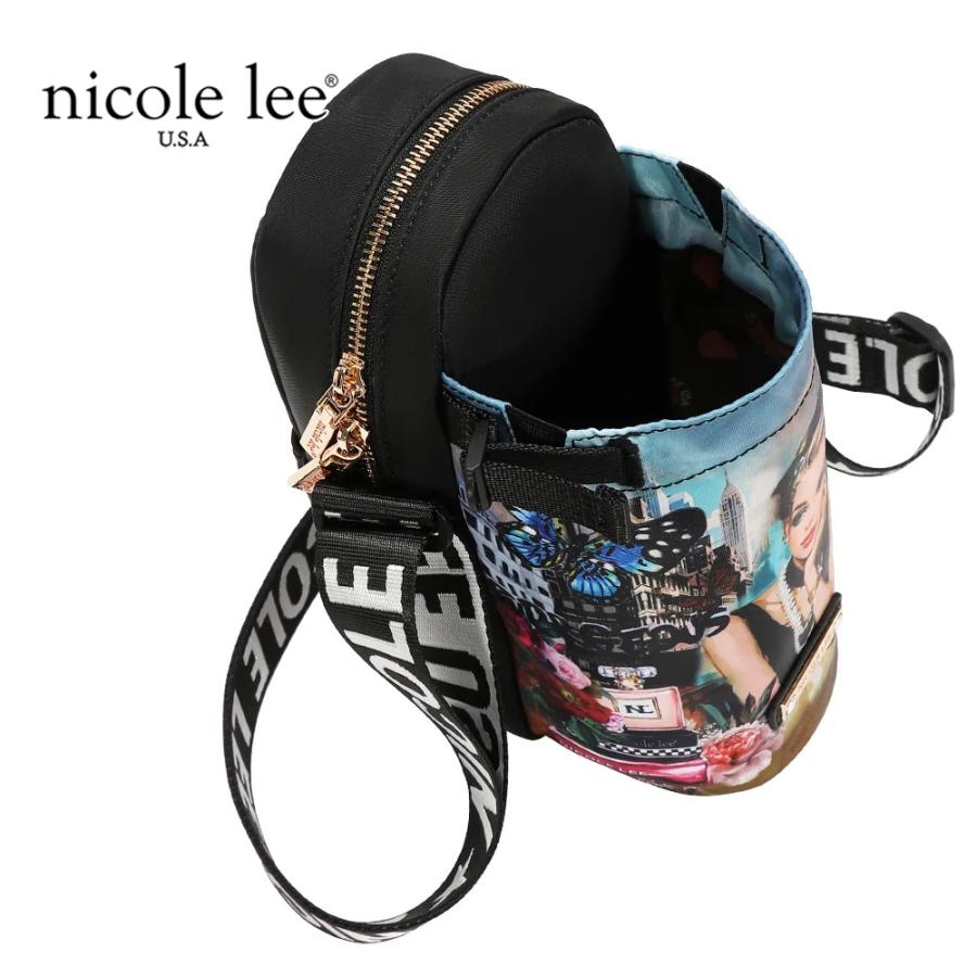 2026新作 数量限定 NICOLE LEE ニコールリー PRT17503 VIRTUAL FRIEND SIGNATURE BOTTLE HOLDER CROSSBODY ボトル ドリンク ショルダーバッグ_11