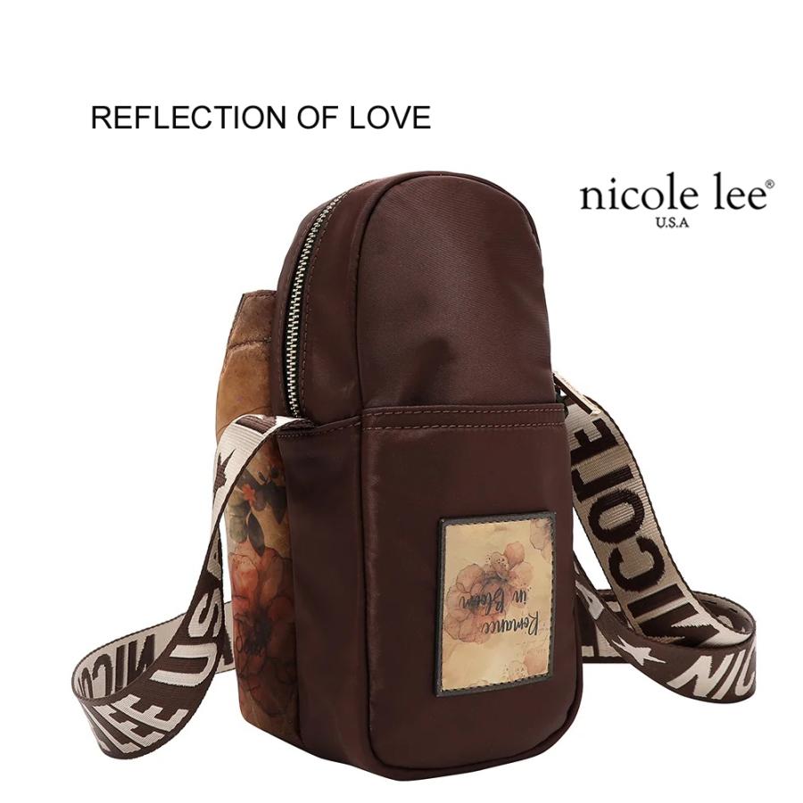 2026新作 数量限定 NICOLE LEE ニコールリー PRT17503 VIRTUAL FRIEND SIGNATURE BOTTLE HOLDER CROSSBODY ボトル ドリンク ショルダーバッグ_9