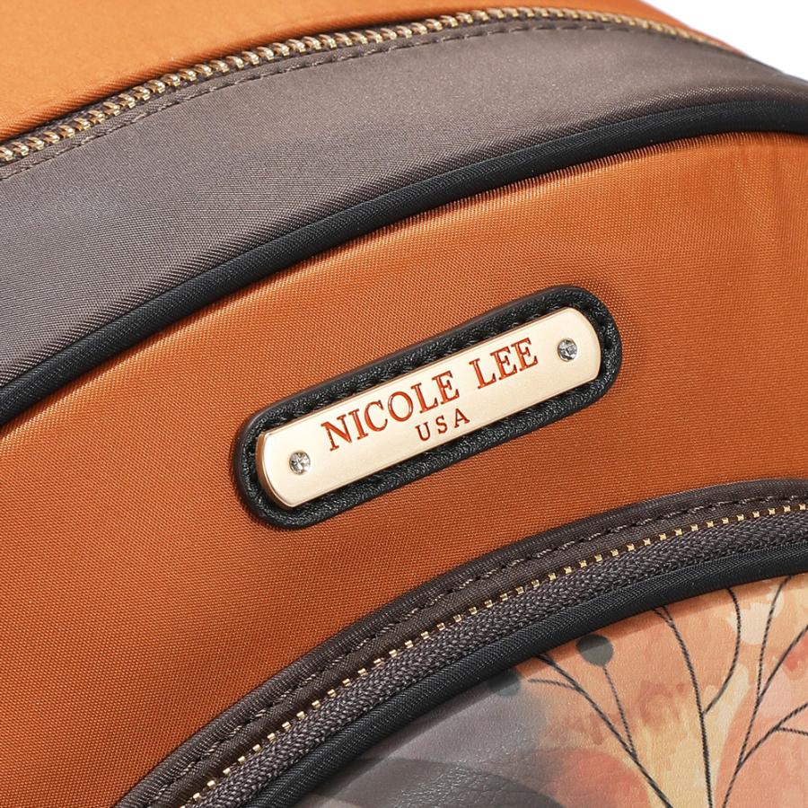 2026新作 数量限定 NICOLE LEE ニコールリー BP16698 レディース ポーチ付き リュック バックパック 大きめ 春夏秋冬 ビーガンレザー USB充電ポート付き_6