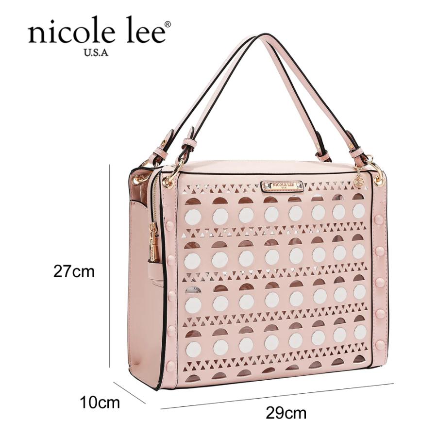 ニコール・リー　2WAYバッグ Nicole Lee（ニコールリー） 2026新作 数量限定 LSR17666 SILVER POP