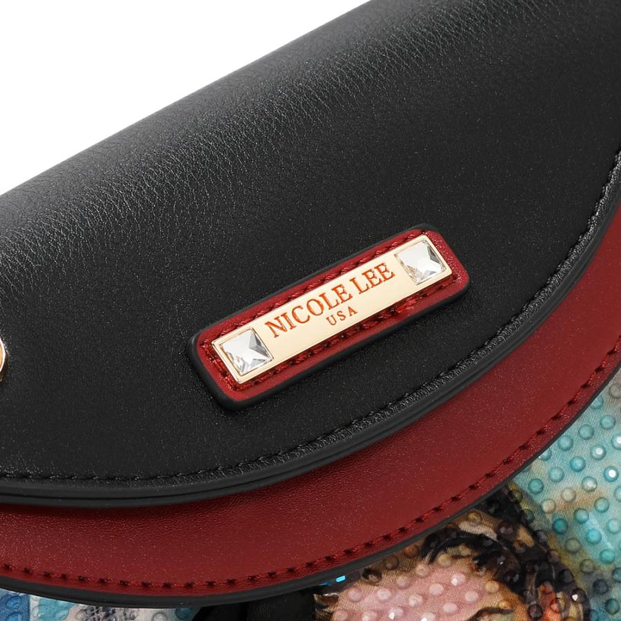 2026新作 数量限定 NICOLE LEE ニコールリー SI17447 SABINA IMAGINES HOBOBAG ニューヨーク アート ショルダーバッグ ミニバッグ 2WAY ショルダー