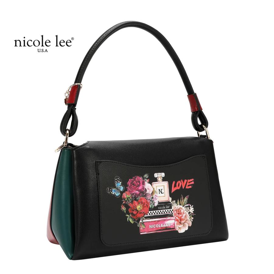 2026新作 数量限定 NICOLE LEE ニコールリー SI17447 SABINA IMAGINES HOBOBAG ニューヨーク アート ショルダーバッグ ミニバッグ 2WAY ショルダー