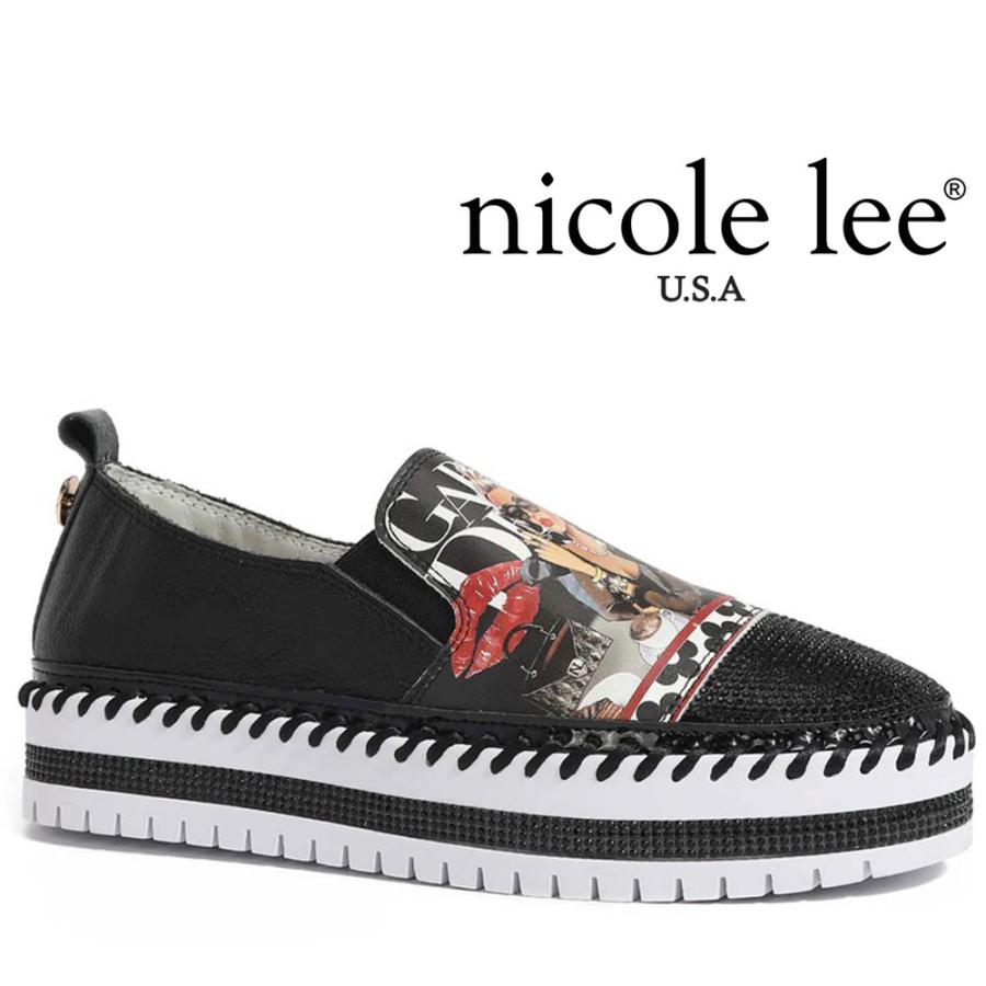 NICOLE LEE レディーススニーカー 厚底 ラインストーン☆美品☆ 楽天市場】数量限定 2025新作 NICOLE LEE ニコールリー BLING23037
