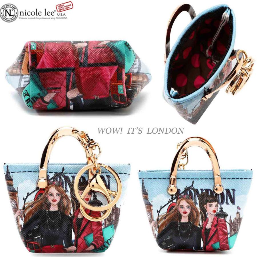 Nicole Lee（ニコールリー） 数量限定 PRT7011 ガールプリント お財布