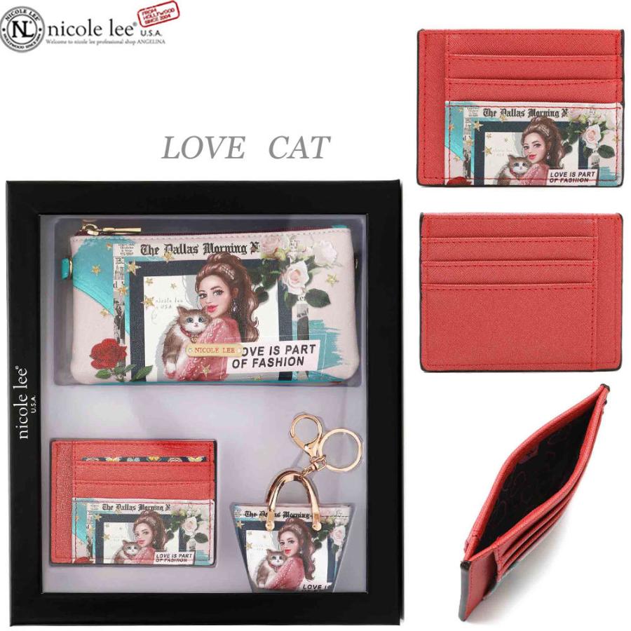 Nicole Lee（ニコールリー） 数量限定 PRT7011 ガールプリント お財布