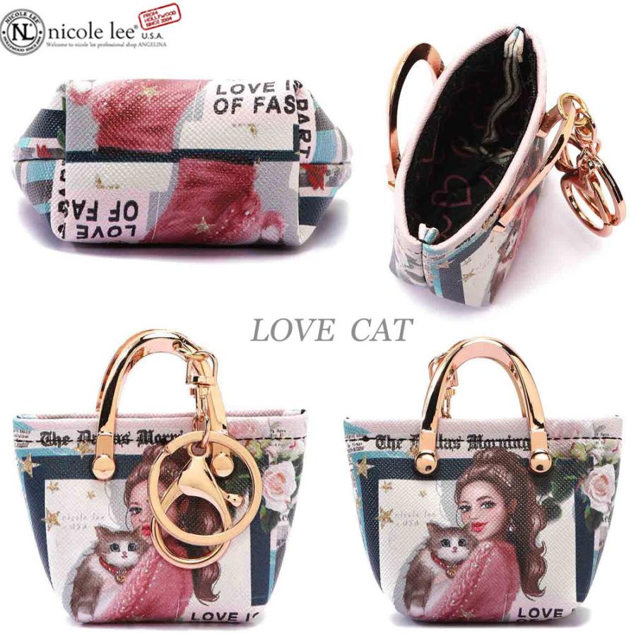 Nicole Lee（ニコールリー） 数量限定 PRT7011 ガールプリント お財布