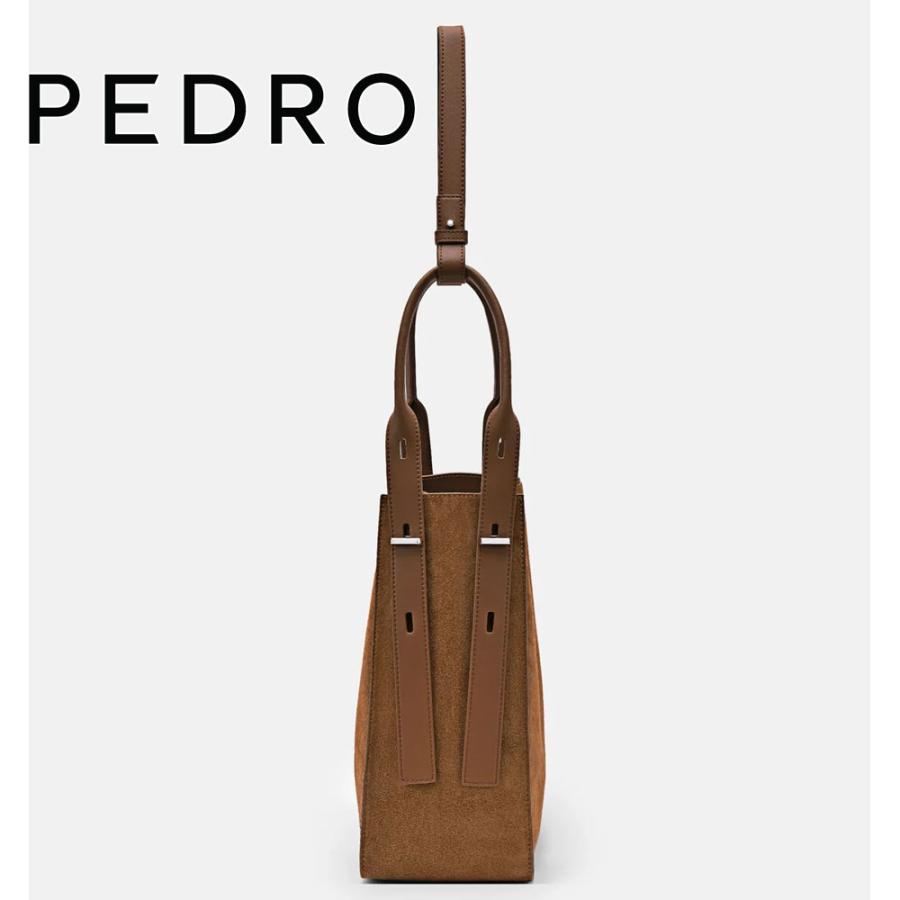 保証付 返品OK 日本　正規品 日本未入荷ブランド PEDRO ペドロ PW2-35060019 ロゴ Demi Leather Hobo Bag デミ レザー ホーボー バッグ インバッグ