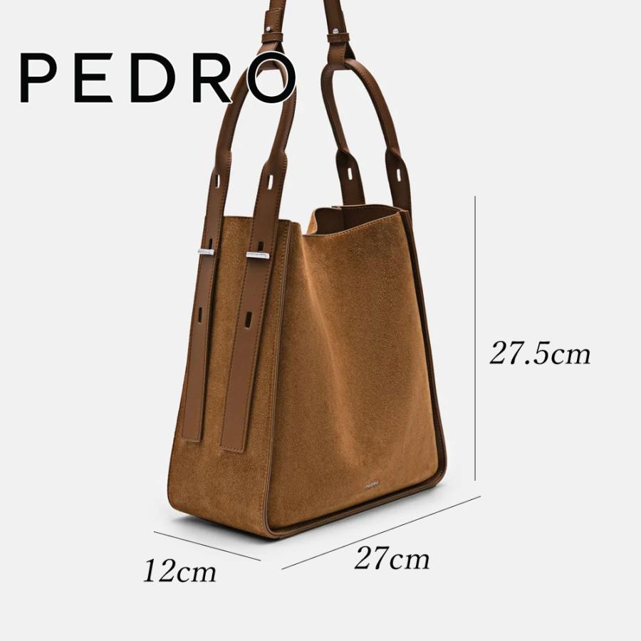 保証付 返品OK 日本　正規品 日本未入荷ブランド PEDRO ペドロ PW2-35060019 ロゴ Demi Leather Hobo Bag デミ レザー ホーボー バッグ インバッグ